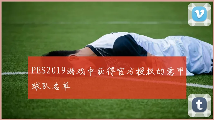 PES2019游戏中获得官方授权的意甲球队名单